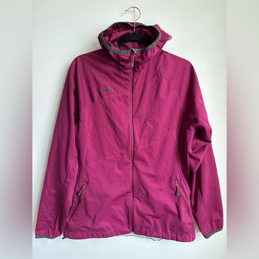 MAMMUT Birren 5 Hooded Lightweight Windbreaker Jacket Women’s Size Large